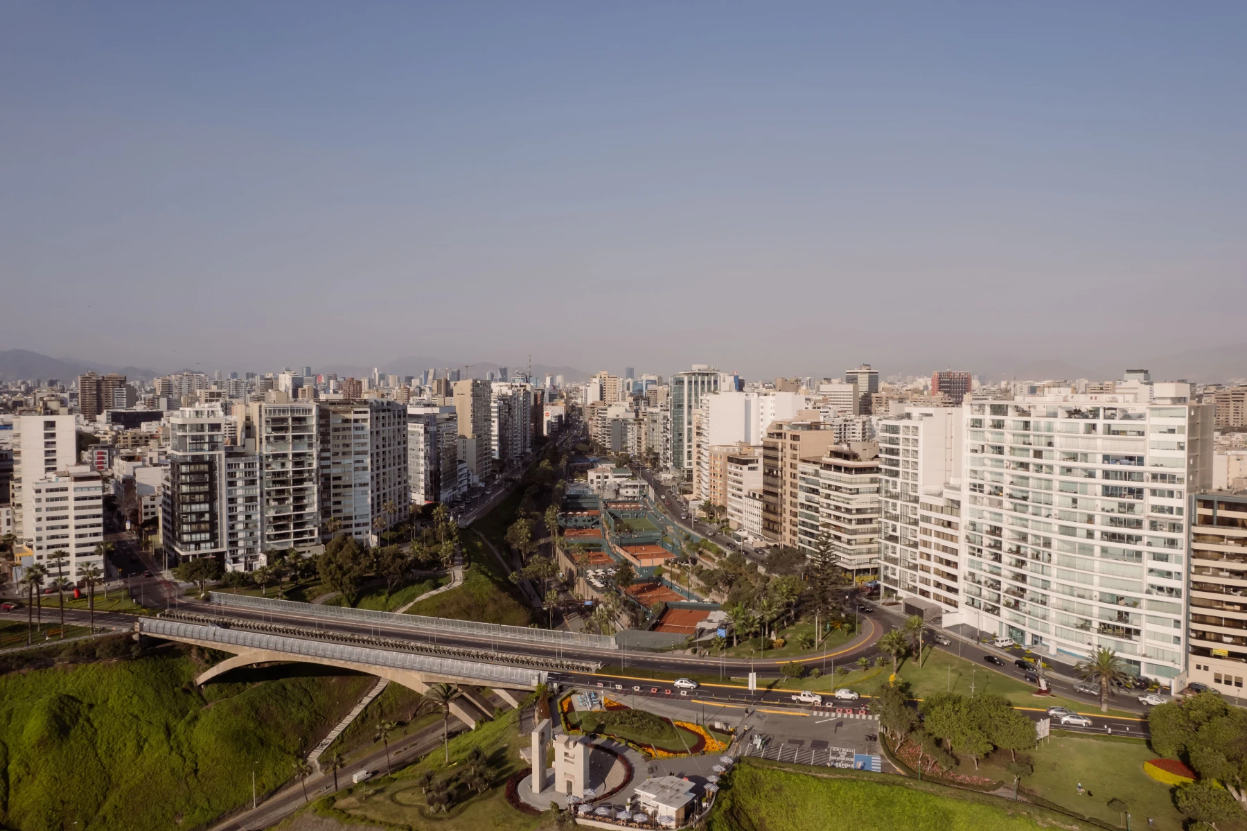 Vista de infraestructura y gestión institucional